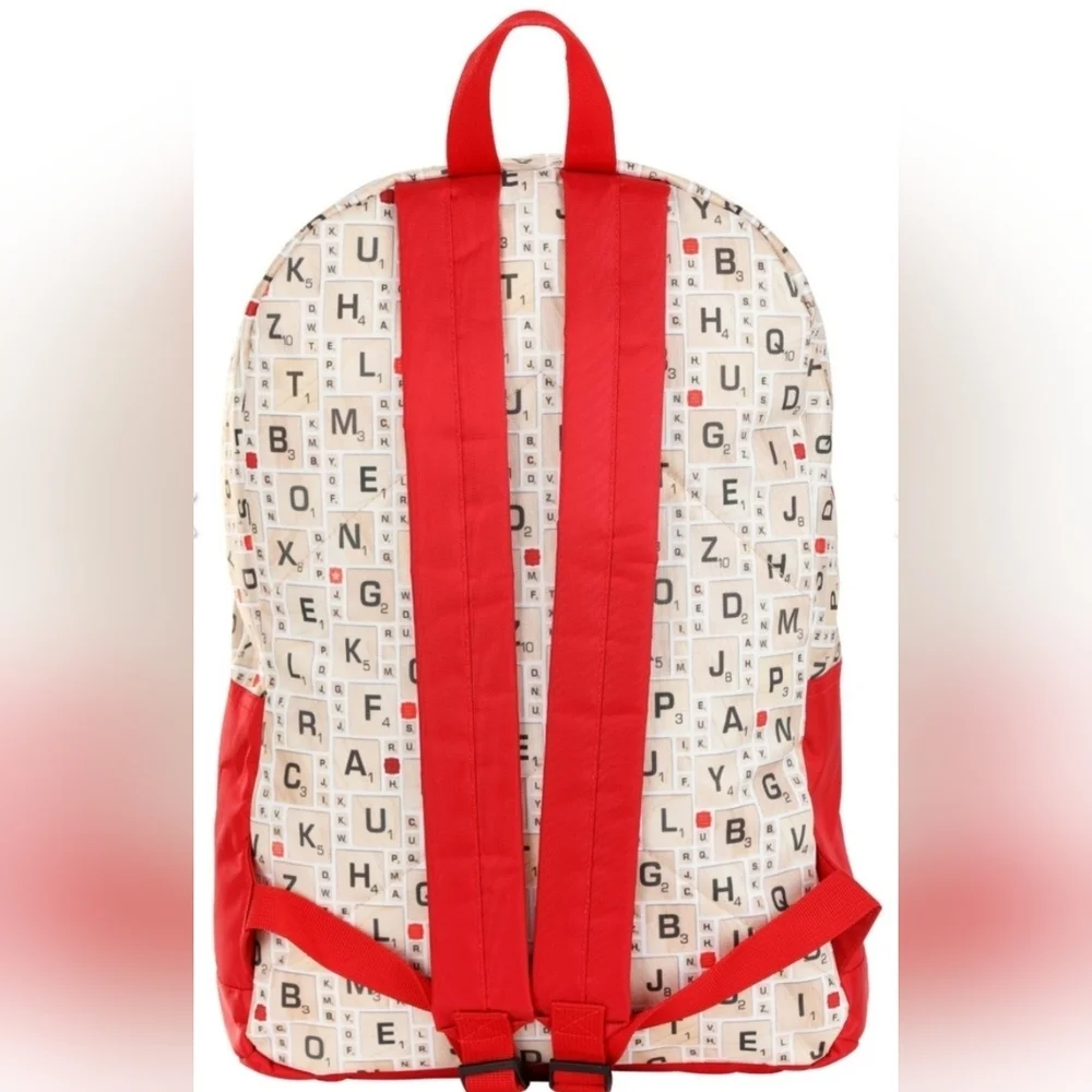 Hasbro Scrabble Full Size Backpack - NWT